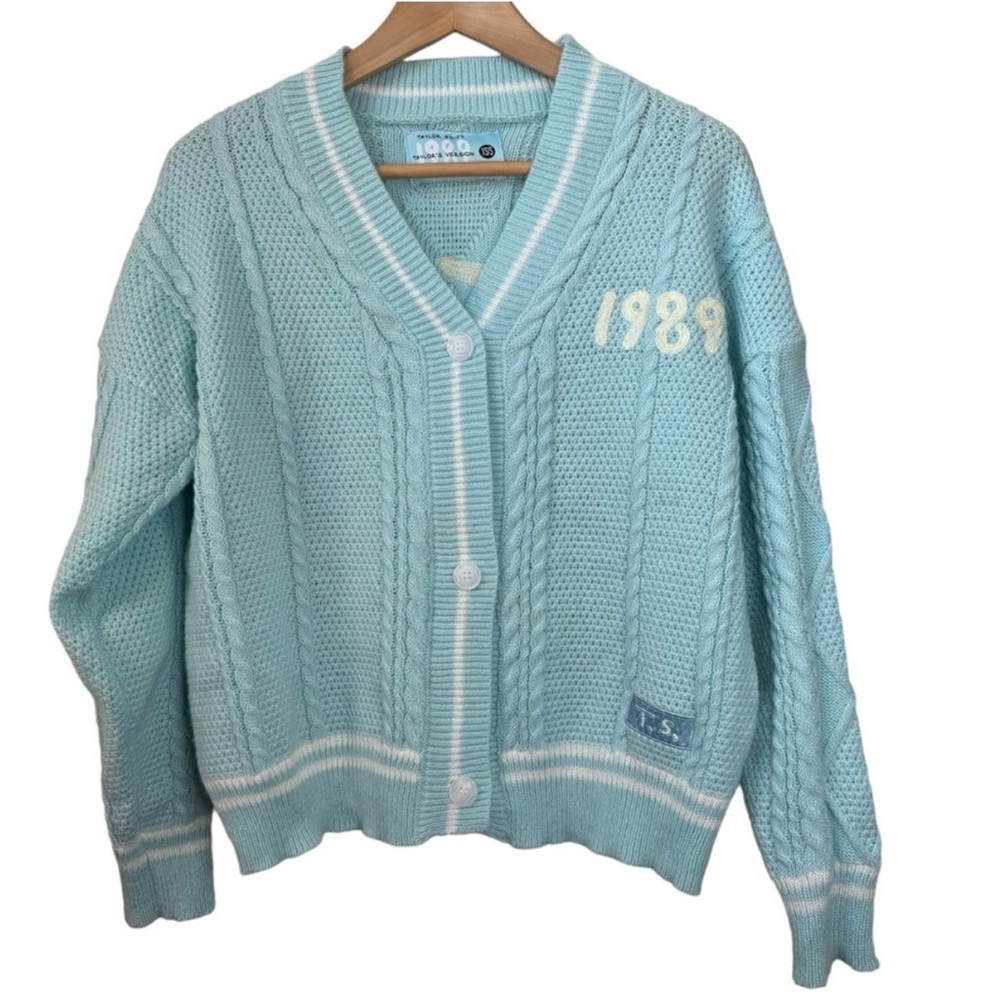 Taylor Swift INSPIRED Light Blue Cardigan (NOT ORIGINAL)